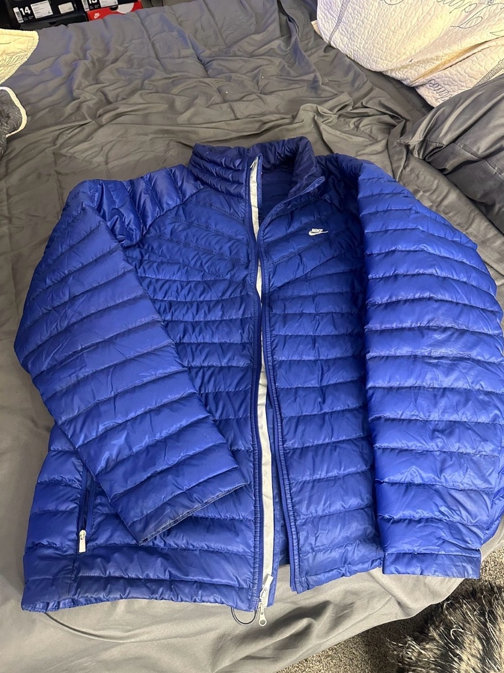 Nike Royal Blue 800 Aeroloft Puffer Jacket